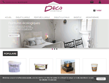 Tablet Screenshot of deco-interieur.com